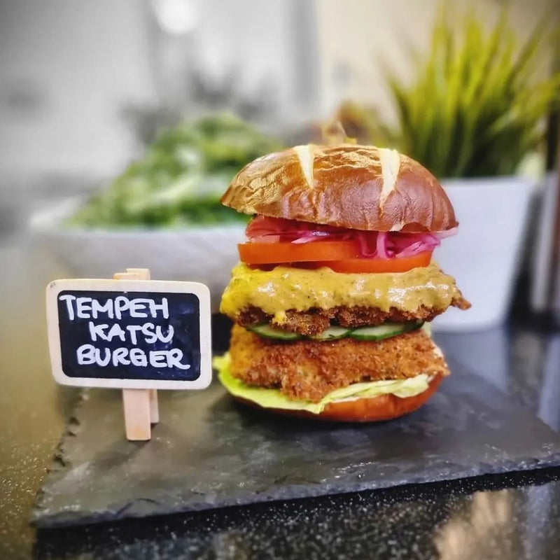 Tempeh Katsu Burger