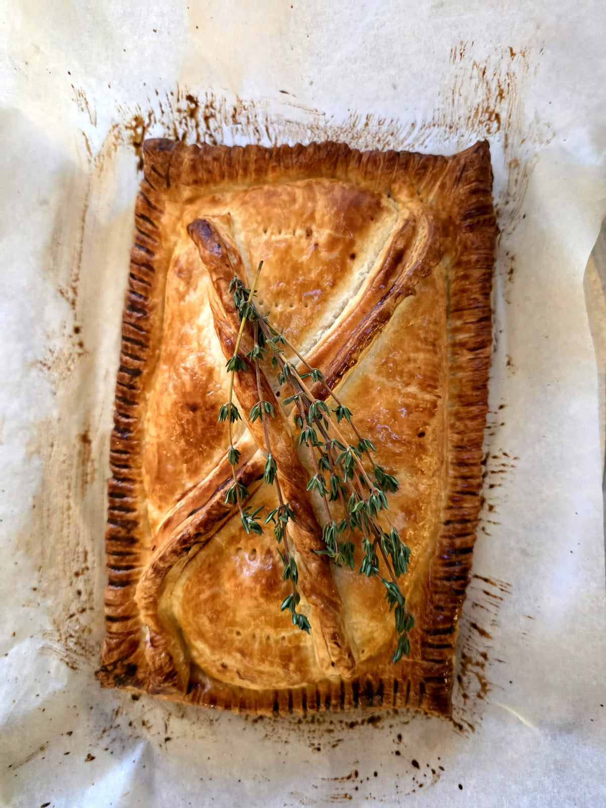 Tempeh & Mushroom Wellington