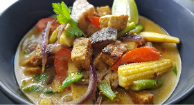 Thai Green Curry with Protempeh